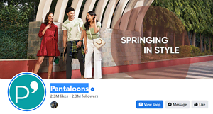 Social media success story of pantaloon’s webcasts fashion show