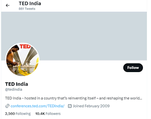 Ted india social media success story