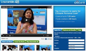 Citibank used social media marketing to gain 4,85,500 views on youtube
