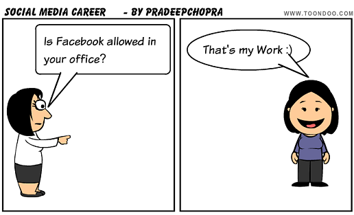 Career in social media