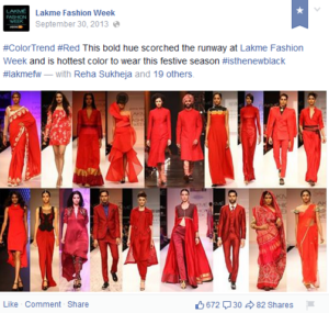 How lakme added 400 new followers on twitter in just 5 days during the fashion week 6