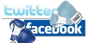 Twitter vs facebook