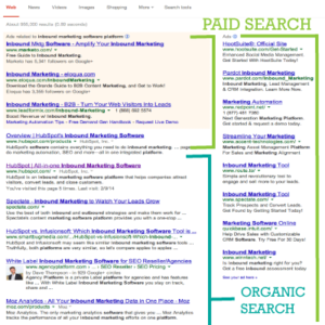 Searchengine paid organic 1