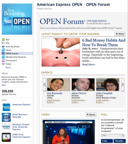 Amex open forum