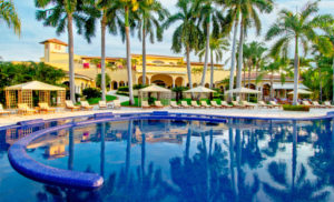 Swimming pool at casa velas puerto vallarta mexico resort