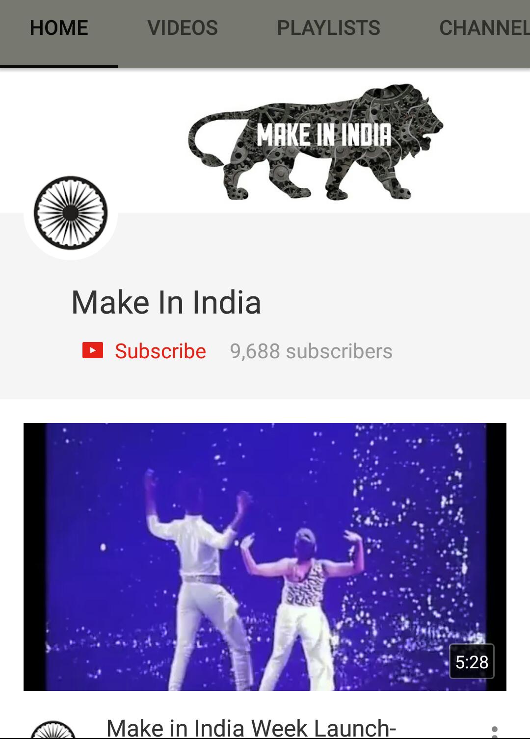 Make in india_youtube