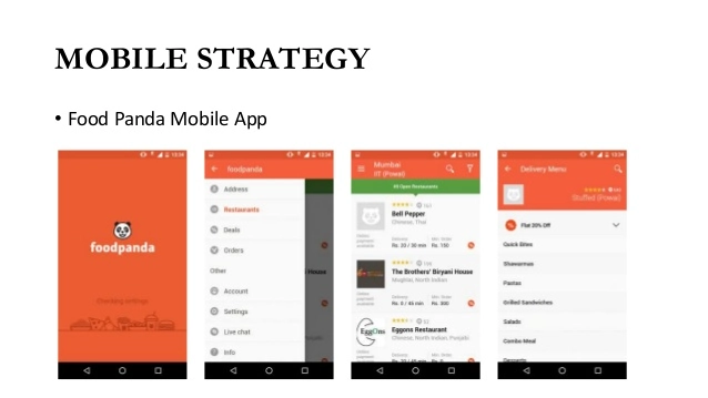 Foodpanda mobile strategy