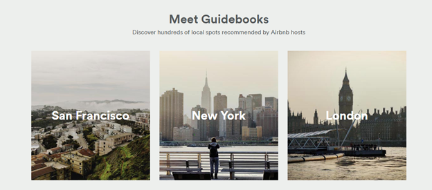 Airbnb guides