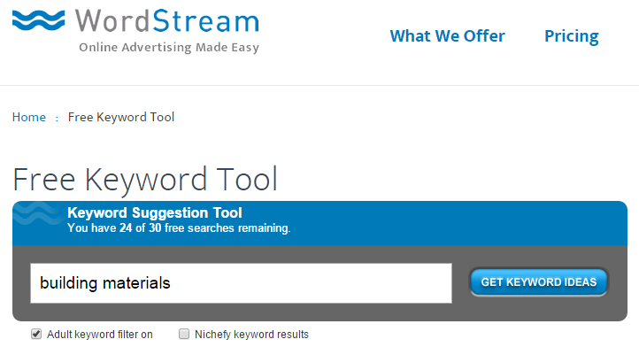 Wordstream-free-keyword-tool-for-traffic