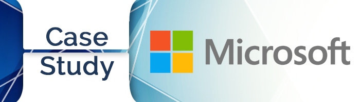 Microsoft case study banner