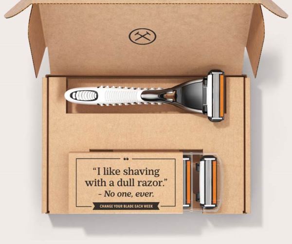 Dollar shave club product pack