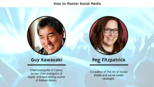 How to master the art of social media sxsw 2015 by guy kawasaki and peg fitzpatrick 2