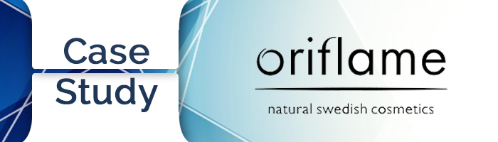Oriflame case study banner