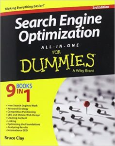 3. Search engine optimization all in one for dummies source amazon