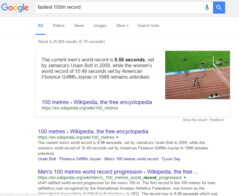 Fastest-100m-google