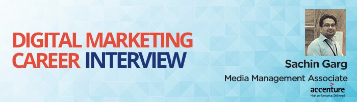 Digital marketing career interview banner sachin garg