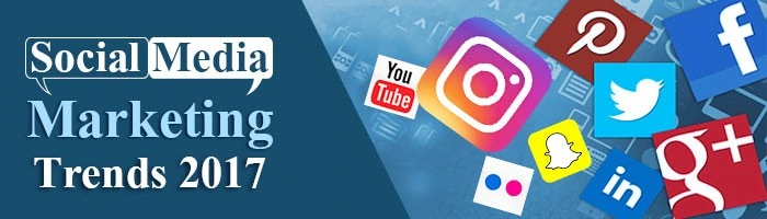 Social media marketing trends 2017 banner