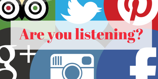 Social media listening banner