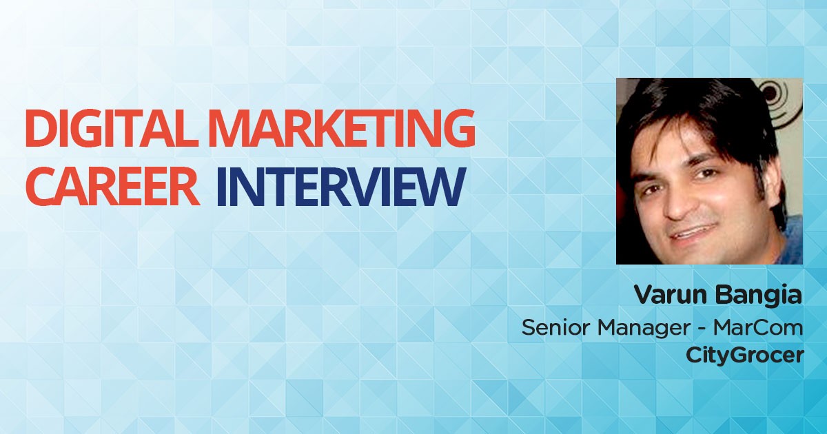 Digital marketing career interview banners varun bangiai 2