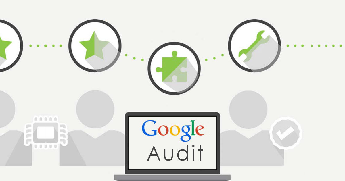 Google audit banner