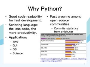 Big data analysis in python