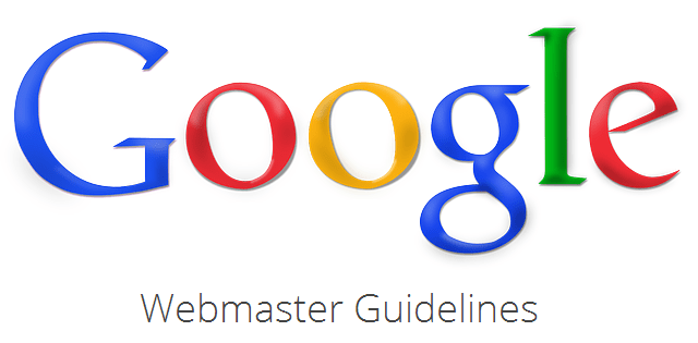 Google-webmaster-guidelines