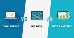 Data science vs bigdata vs data analytics