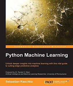 Python device learning cover book