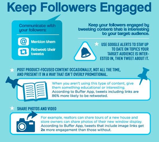 Keep followers engaged