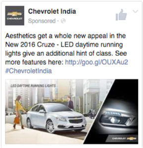 Chevrolet india