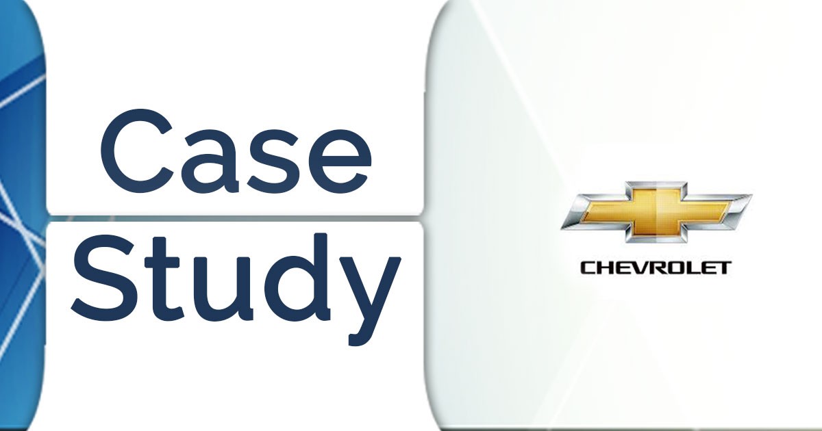 Chevrolet case study banner