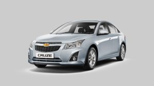 Chevrolet cruze side front view 1