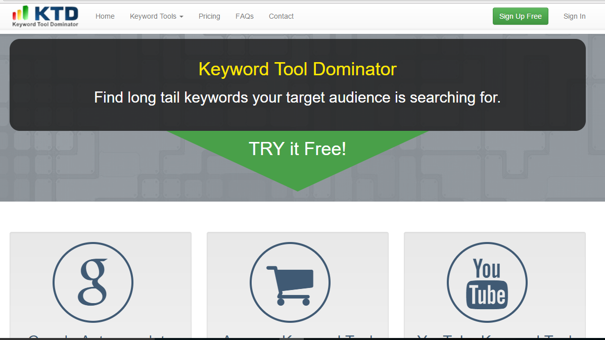 Keyword tool dominator