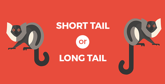 Short long tail keywords