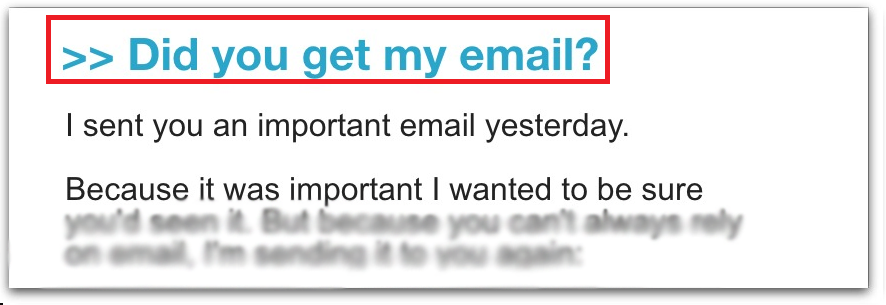 Email message