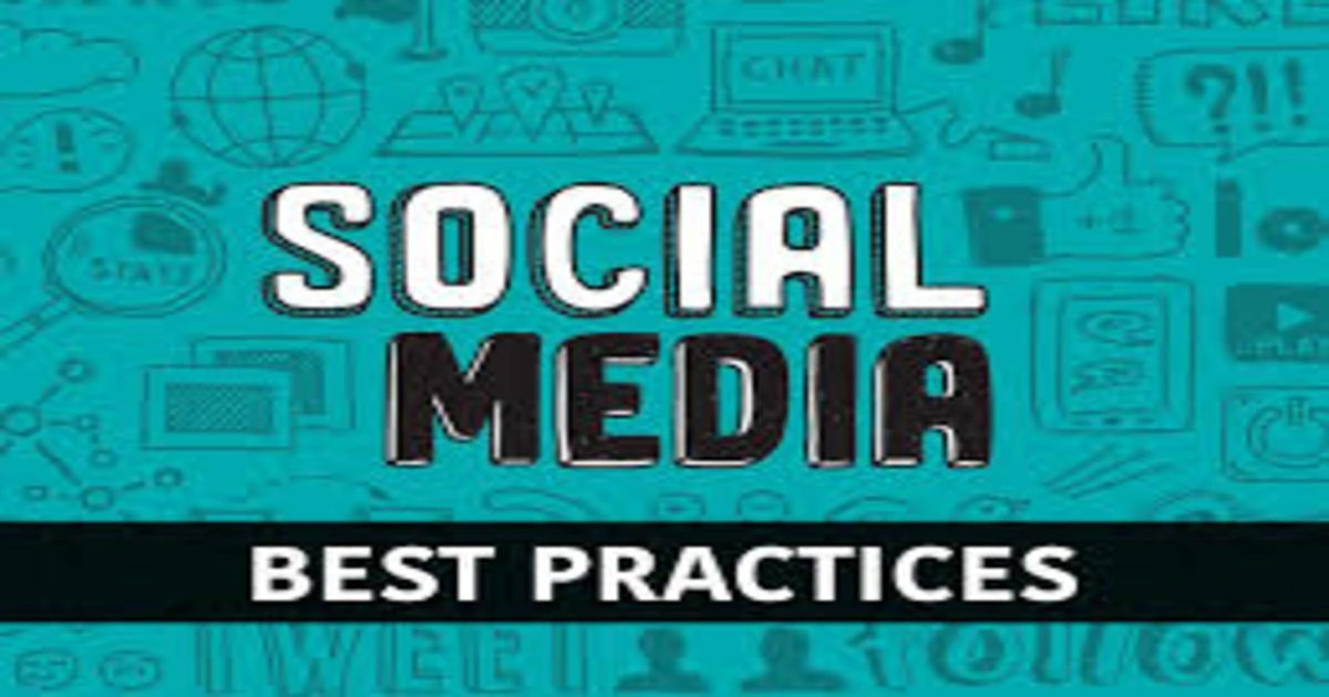 Social media marketing best practices banner