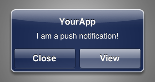 Web push notification