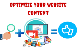 Optimize website content