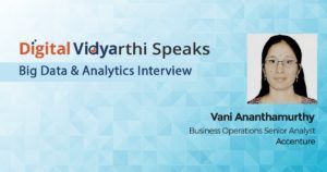 Big data analytics career interview banner vani ananthamurthy