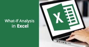 What if analysis in excel
