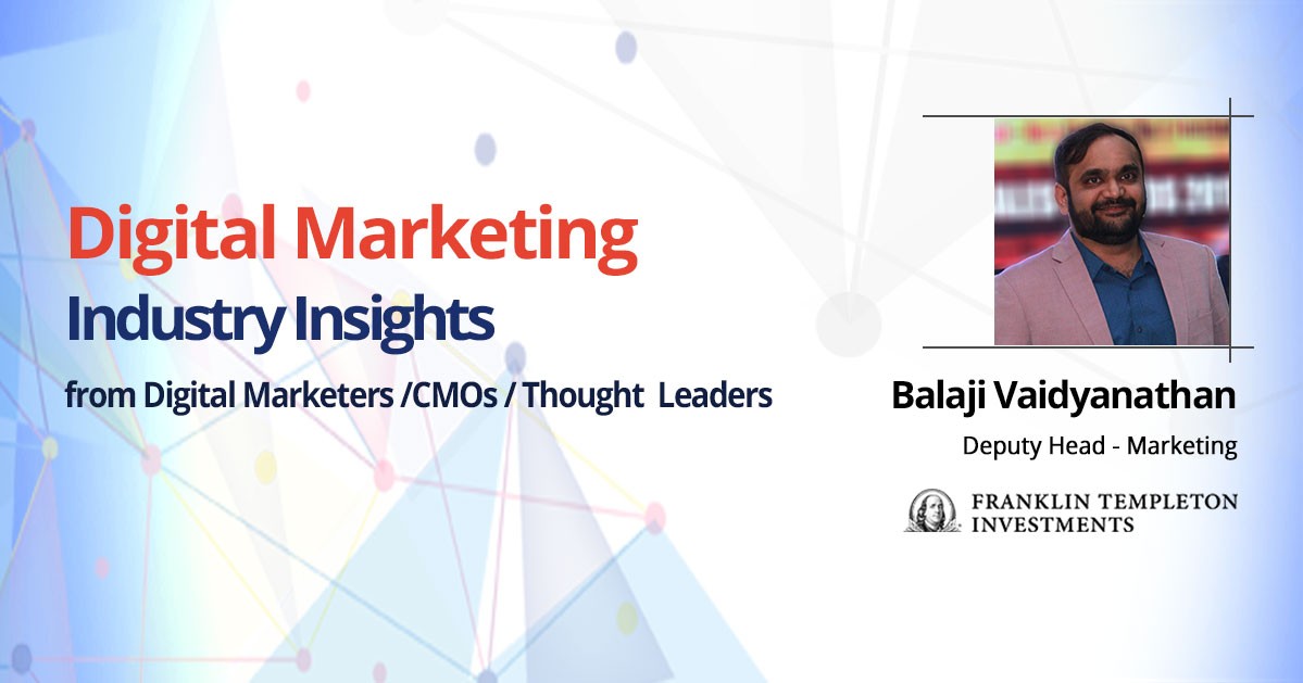 Digital marketing industry insights banner balaji vaidyanathan