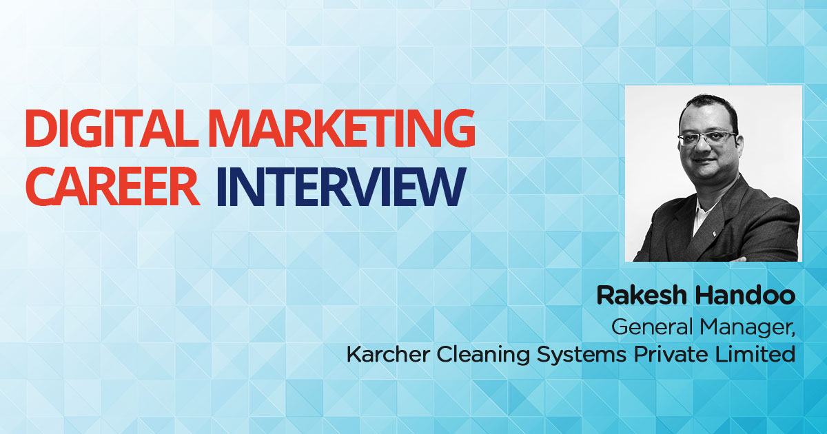 Digital marketing career interview banners rakesh handoo