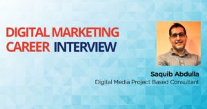 Digital marketing career interview banners saquib abdulla