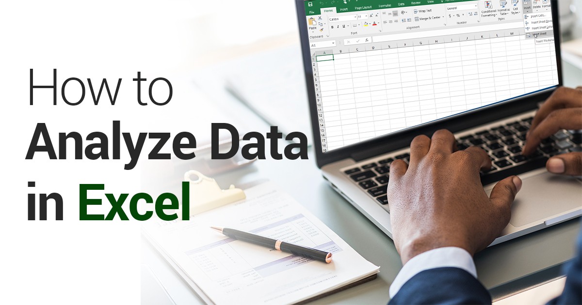 How to analyze data in excel 1