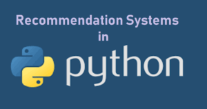 Recommendation system using python banne