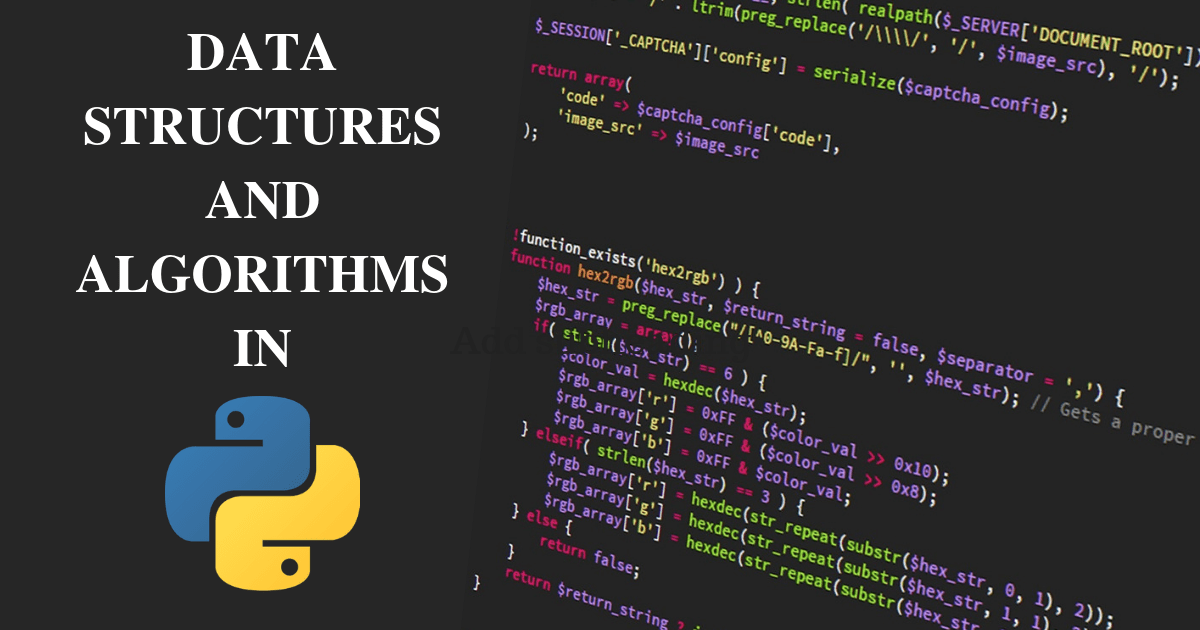 Data structures and algorithms in p
