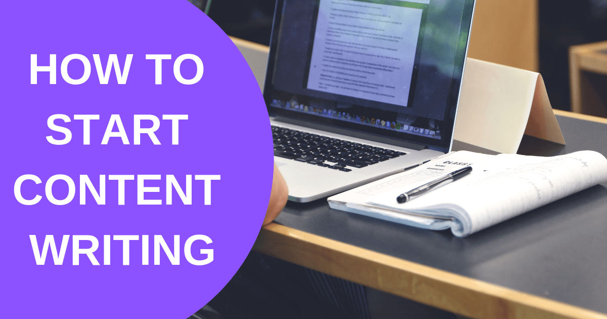 How to start content writing 1