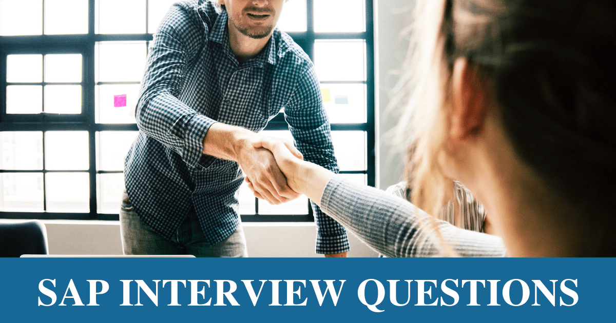 Sap interview questions