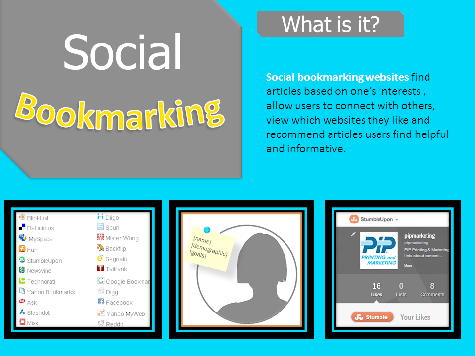 Image result for content in social bookmarking