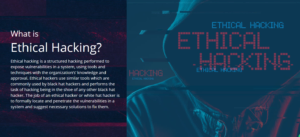 What is ethical hacking? Source eccouncil